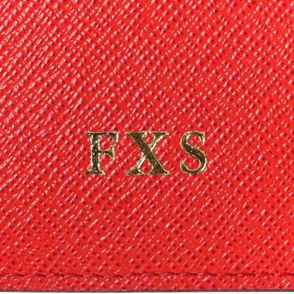 Louis Vuitton Monogram 2019 Christmas Animation Passport Cover Rouge 6 of 8