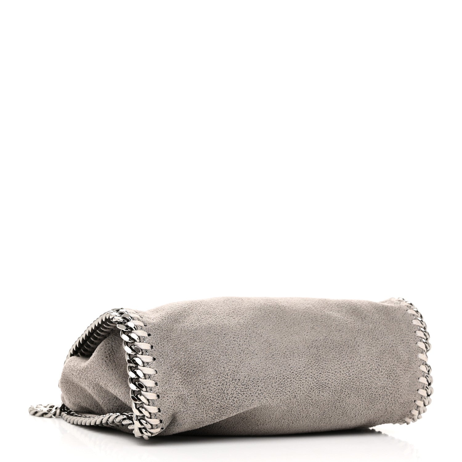 Stella McCartney Shaggy Deer Tiny Falabella Tote Grey 4 of 9