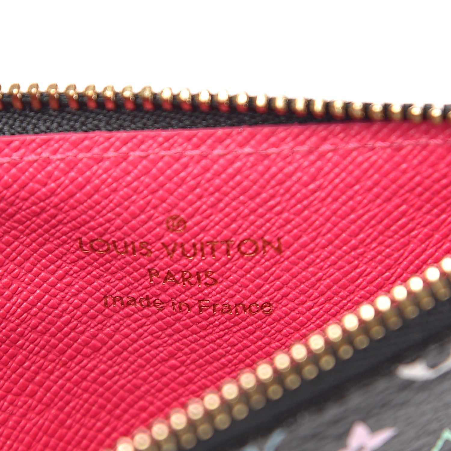 Louis Vuitton Monogram Multicolor Key Pouch Black Grenade 6 of 7