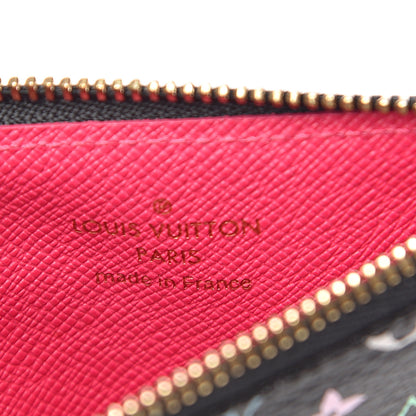 Louis Vuitton Monogram Multicolor Key Pouch Black Grenade 6 of 7