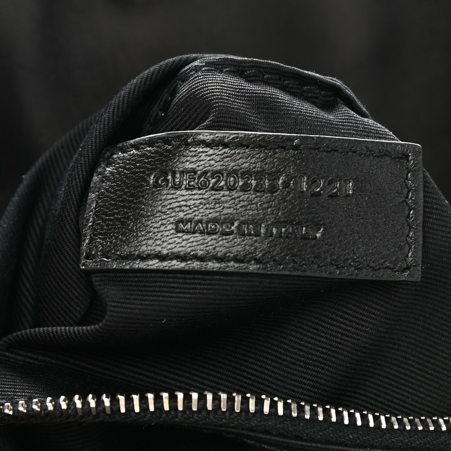 Lambskin Quilted Toy Loulou Puffer Monogram Chain Satchel Black