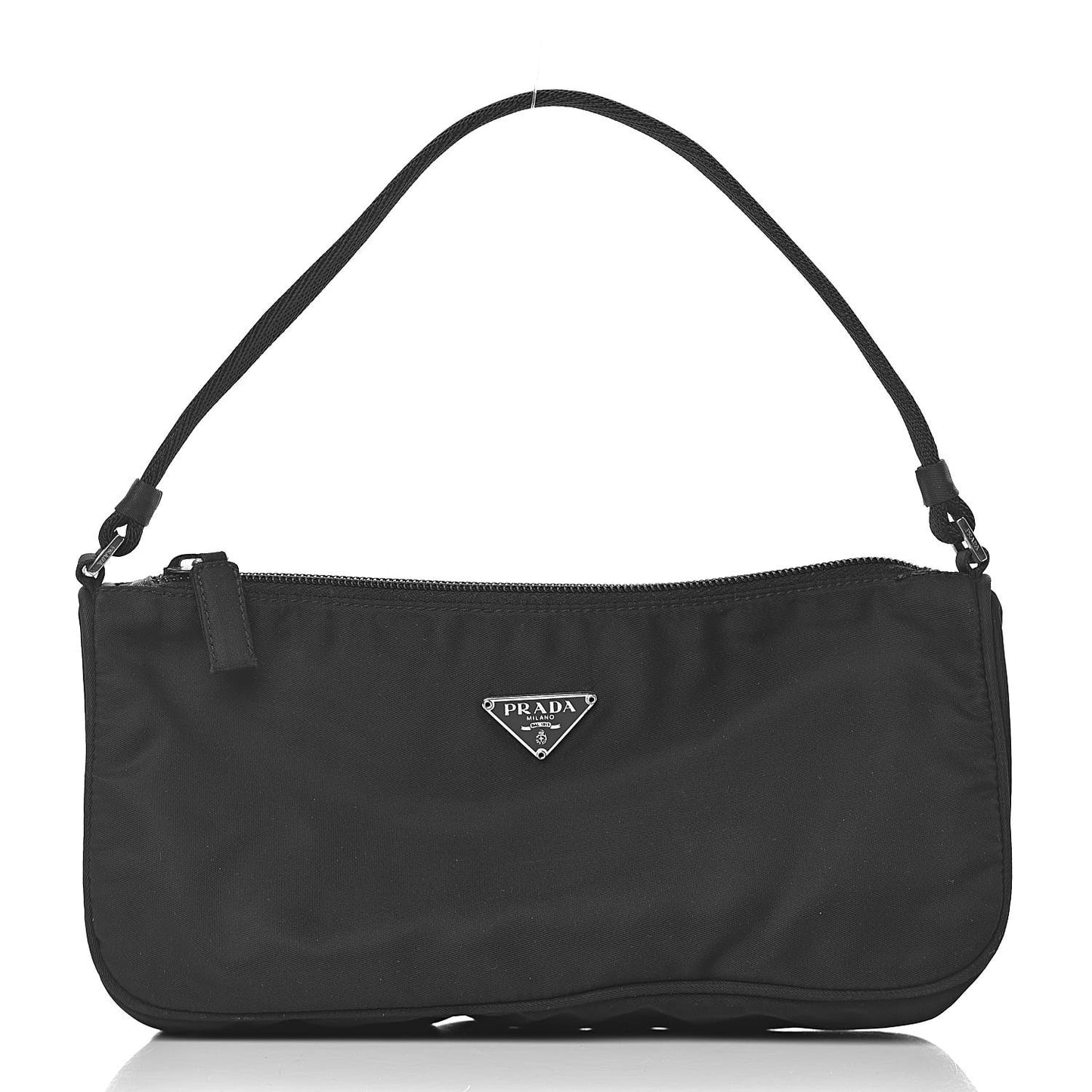 Tessuto Nylon Pochette Bag Black