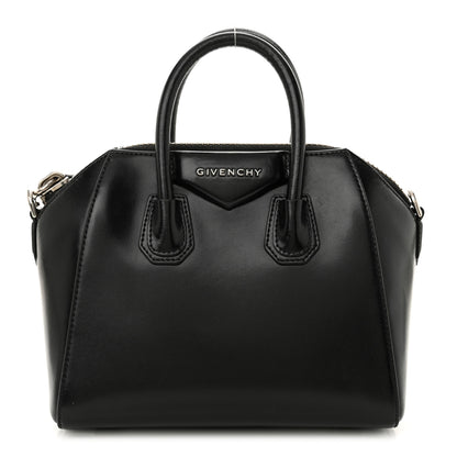 Givenchy Shiny Lord Calfskin Mini Antigona Black 1 of 11