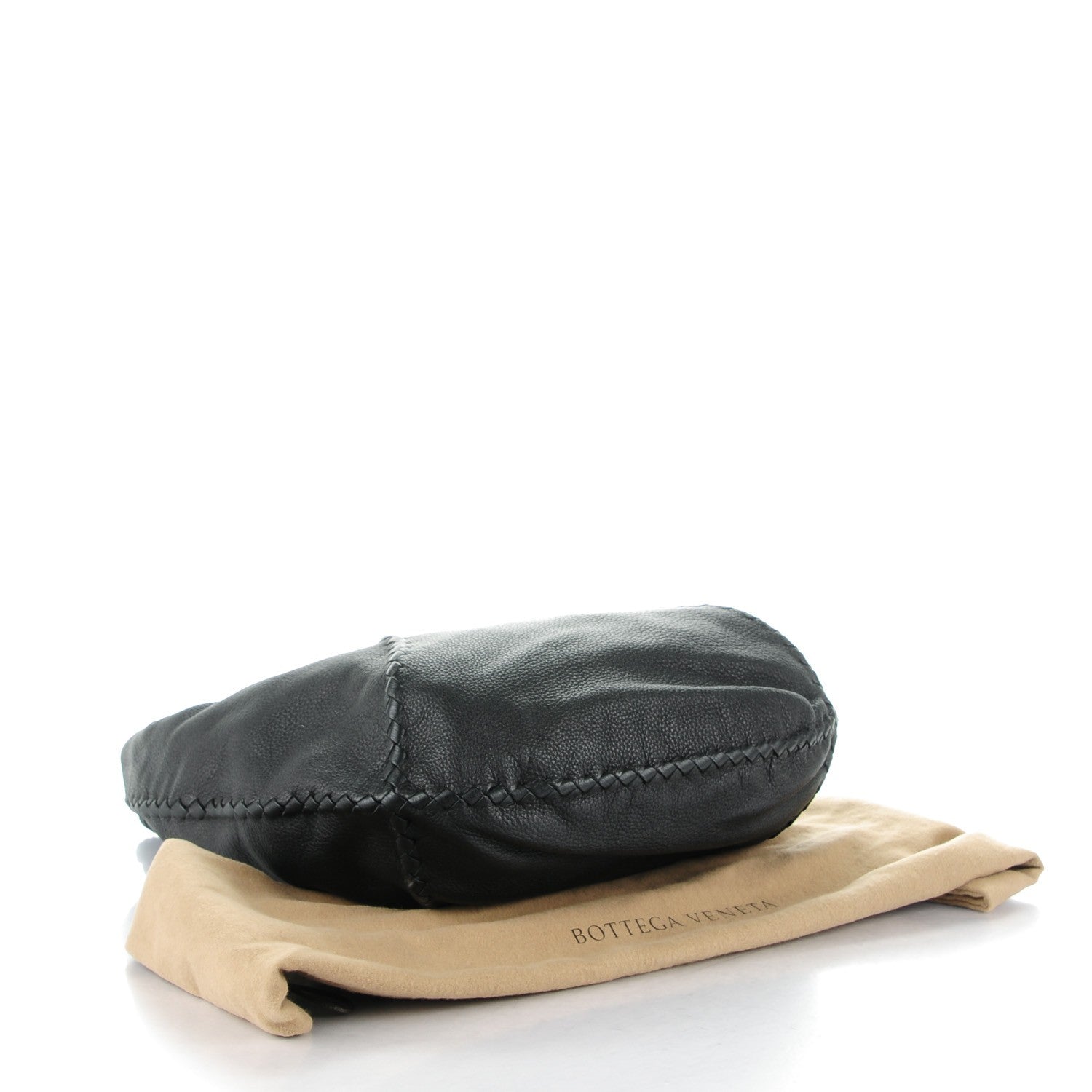 Bottega Veneta Cervo Deerskin Large Hobo Nero Black 4 of 8