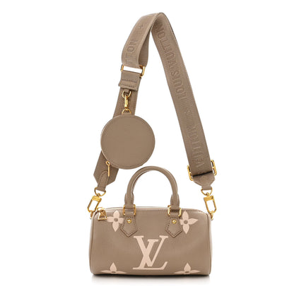 Louis Vuitton Empreinte Monogram Giant Papillon BB Tourterelle Cream 1 of 10