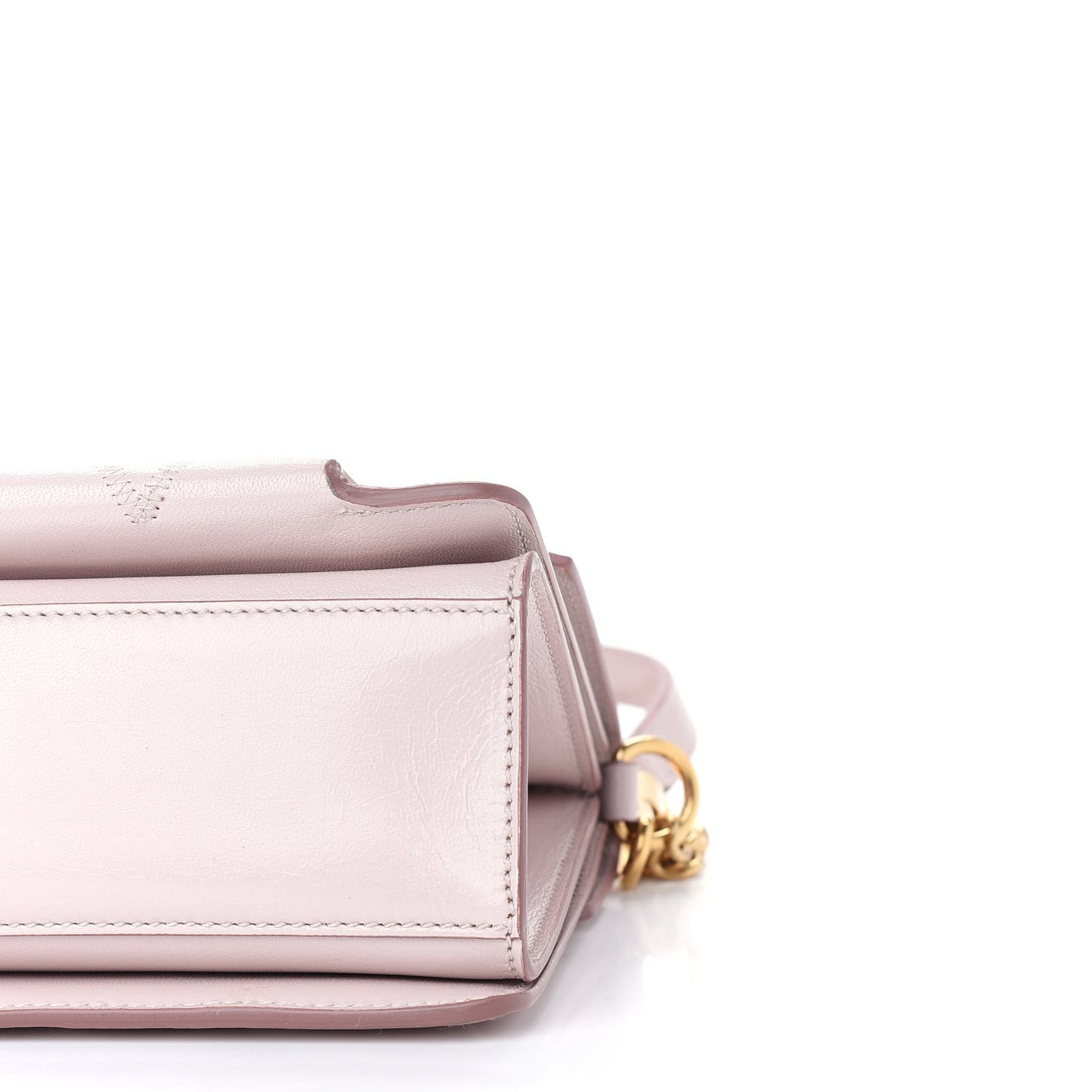 Goatskin Quilted Small GV3 Shoulder Bag Pale Pink