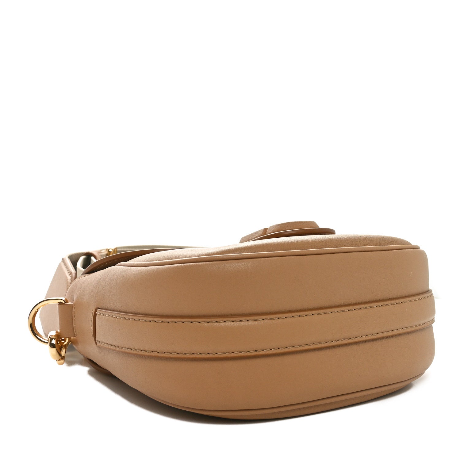 Marc Jacobs Calfskin Small The Covered J Marc Saddle Bag Tan 4 of 10