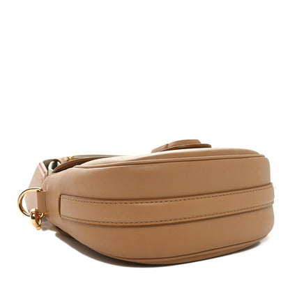 Marc Jacobs Calfskin Small The Covered J Marc Saddle Bag Tan 4 of 10