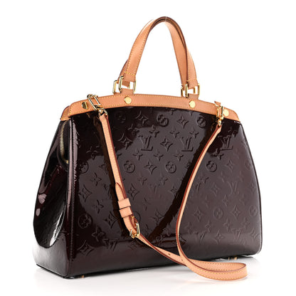 Louis Vuitton Vernis Brea GM Amarante 3 of 15