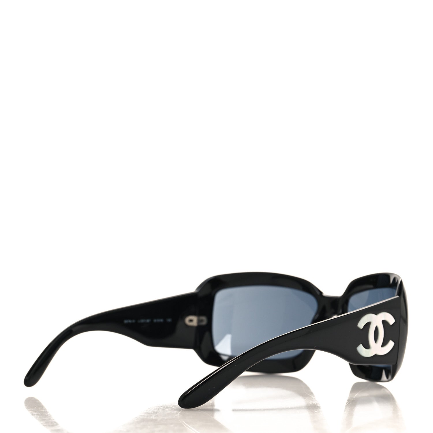 Chanel Mother of Pearl CC Sunglasses 5076-H Black 4 of 7