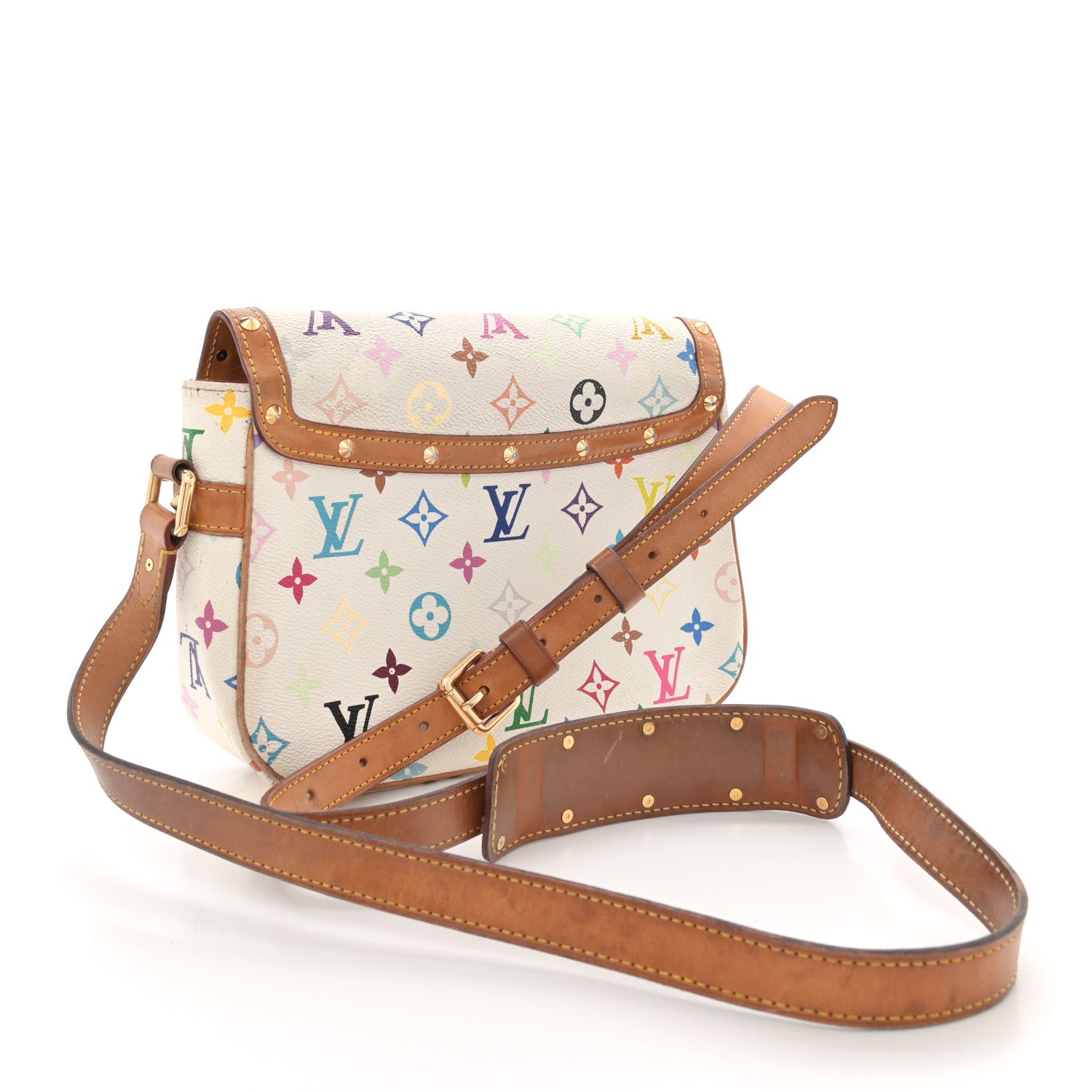 Louis Vuitton Monogram Multicolor Sologne White 3 of 18