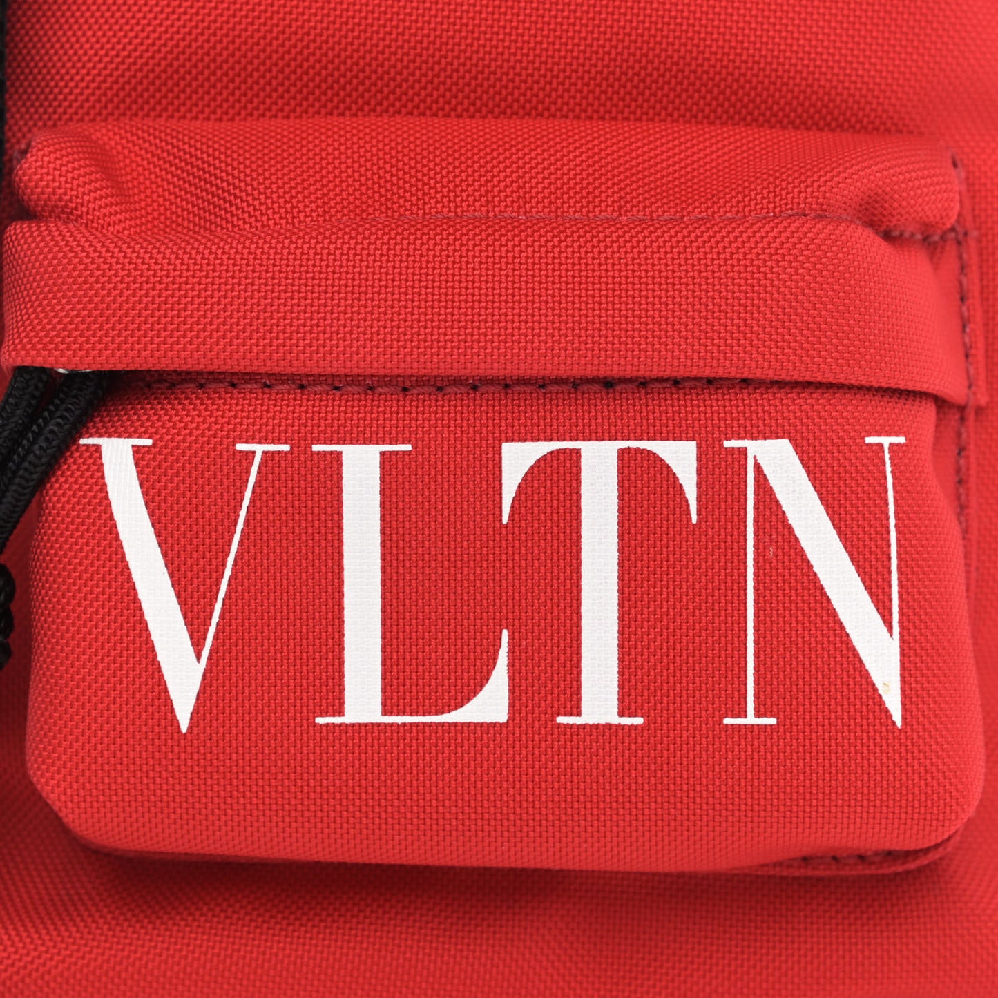 Nylon VLTN Print Mini Backpack Red White