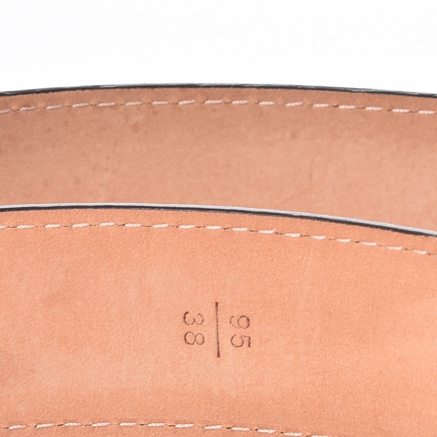 Monogram Ellipse Belt 95 38