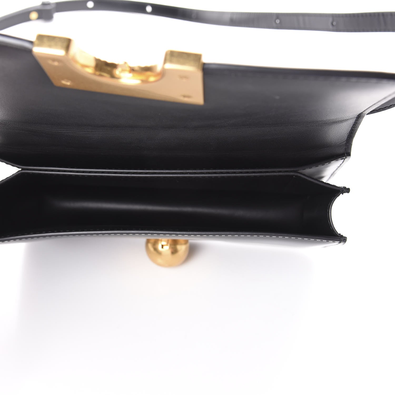 Bottega Veneta Spazzolato Calfskin Mini Classic BV Bag Black 5 of 8