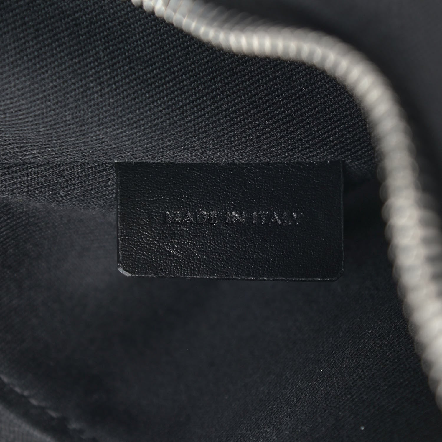 Celine Canvas Calfskin Jacquard Medium Ava Triomphe Shoulder Bag With Strap Black 7 of 9