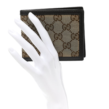Gucci Monogram Bi-Fold Wallet Dark Brown 2 of 7