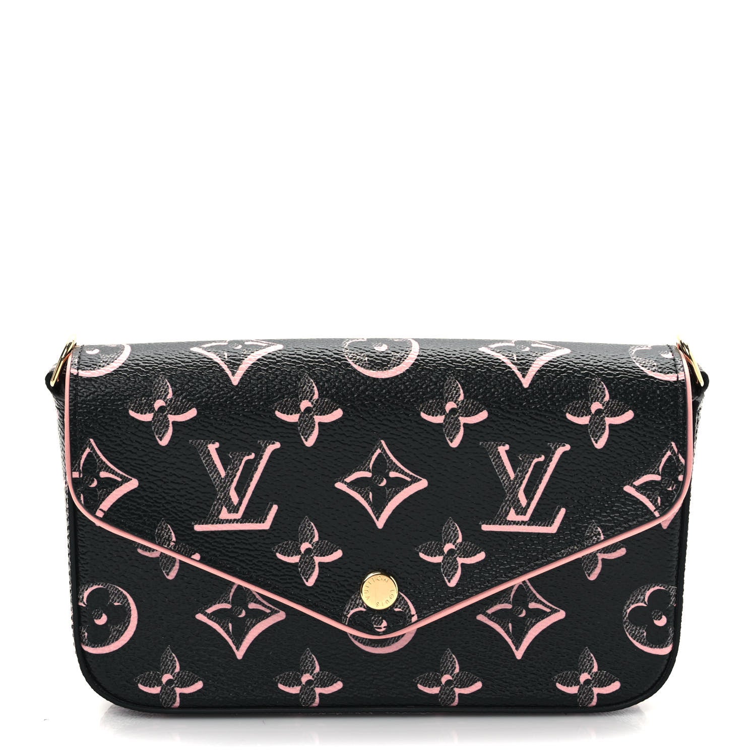 Louis Vuitton Monogram Fall For You Felicie Strap & Go Black 2 of 7