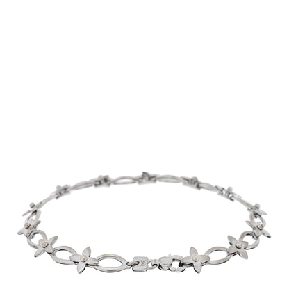 Louis Vuitton 18k White Yellow Gold Idylle Blossom Link Bracelet 3 of 3