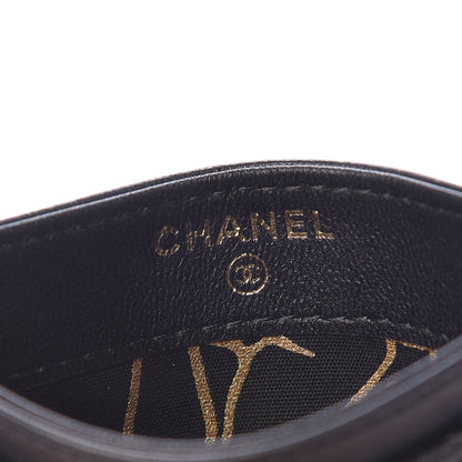 Chanel Lambskin Quilted Card Holder Black 6 of 9