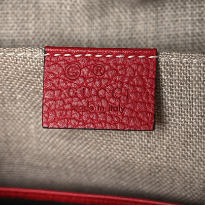 Gucci Monogram Mini Bree Messenger Bag Red 6 of 10