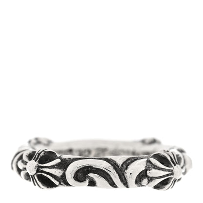 Chrome Hearts Sterling Silver Cross Band Ring 54 7 1 of 6