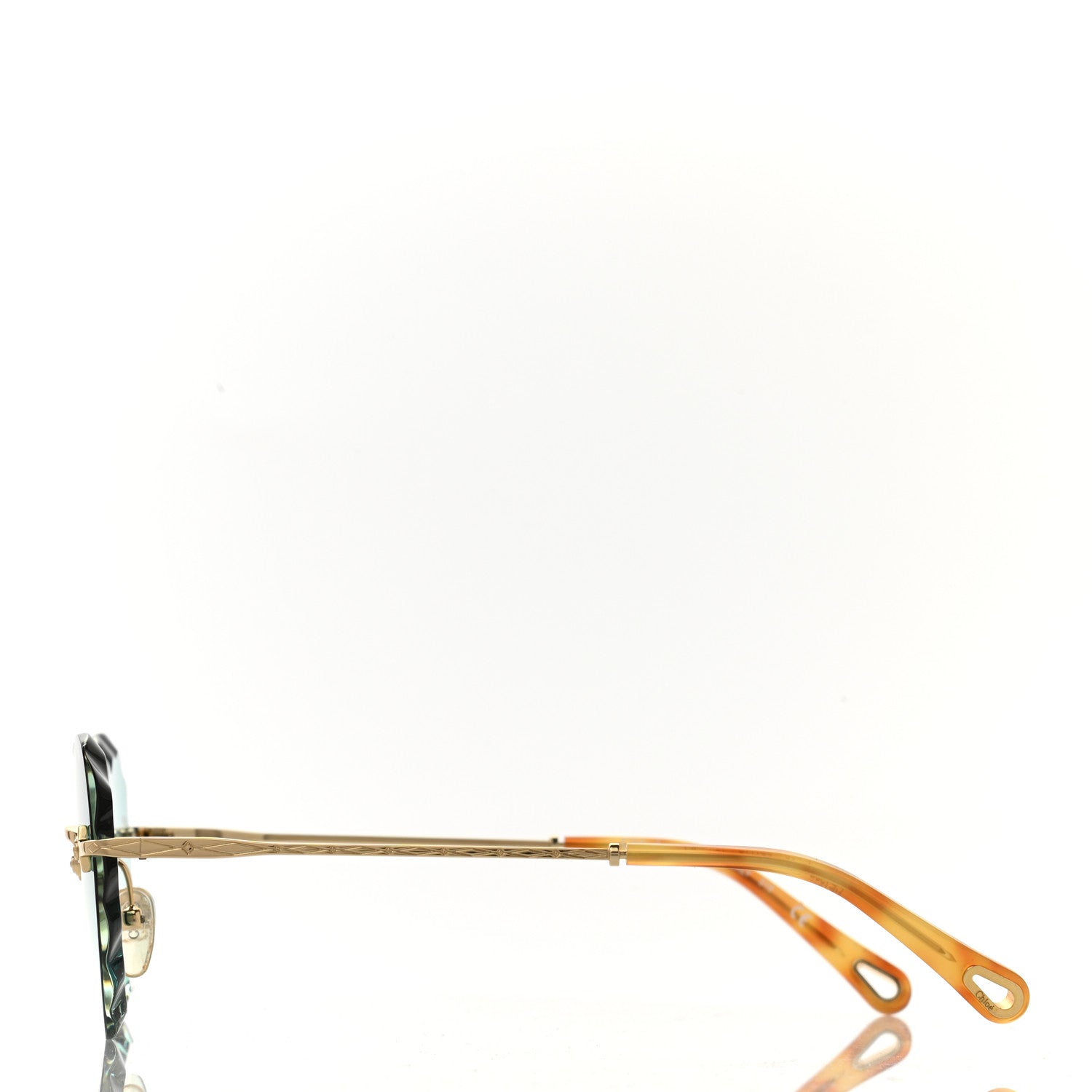 Chloe Heart Sunglasses CE150S Gold 3 of 8