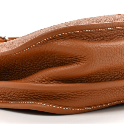 Hermes Taurillon Clemence Evelyne III PM Gold 10 of 11