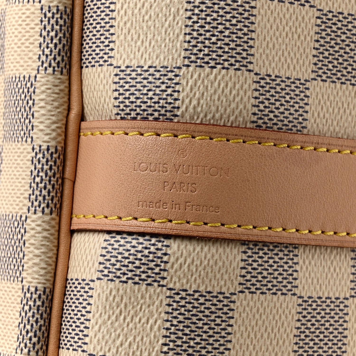 Louis Vuitton Damier Azur Keepall Bandouliere 55 5 of 13