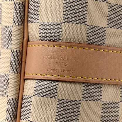 Louis Vuitton Damier Azur Keepall Bandouliere 55 5 of 13