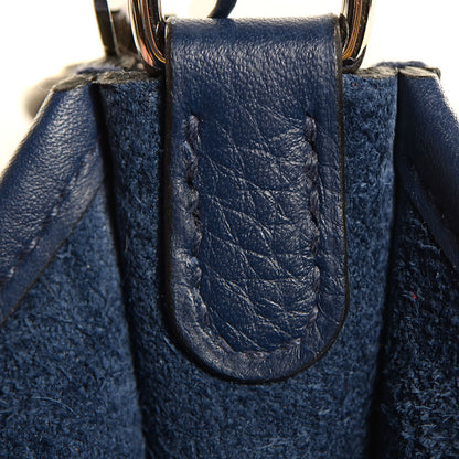 Hermes Taurillon Clemence Evelyne TPM Bleu Saphir 15 of 15