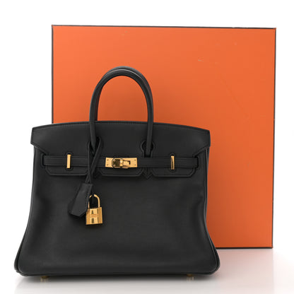 Hermes Swift Birkin 25 Black 13 of 13