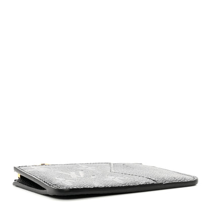Louis Vuitton Empreinte Monogram Zipped Romy Card Holder Black 4 of 6
