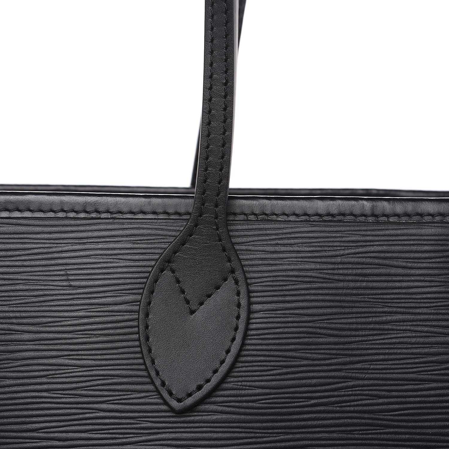 Louis Vuitton Epi Neverfull MM Black 10 of 12