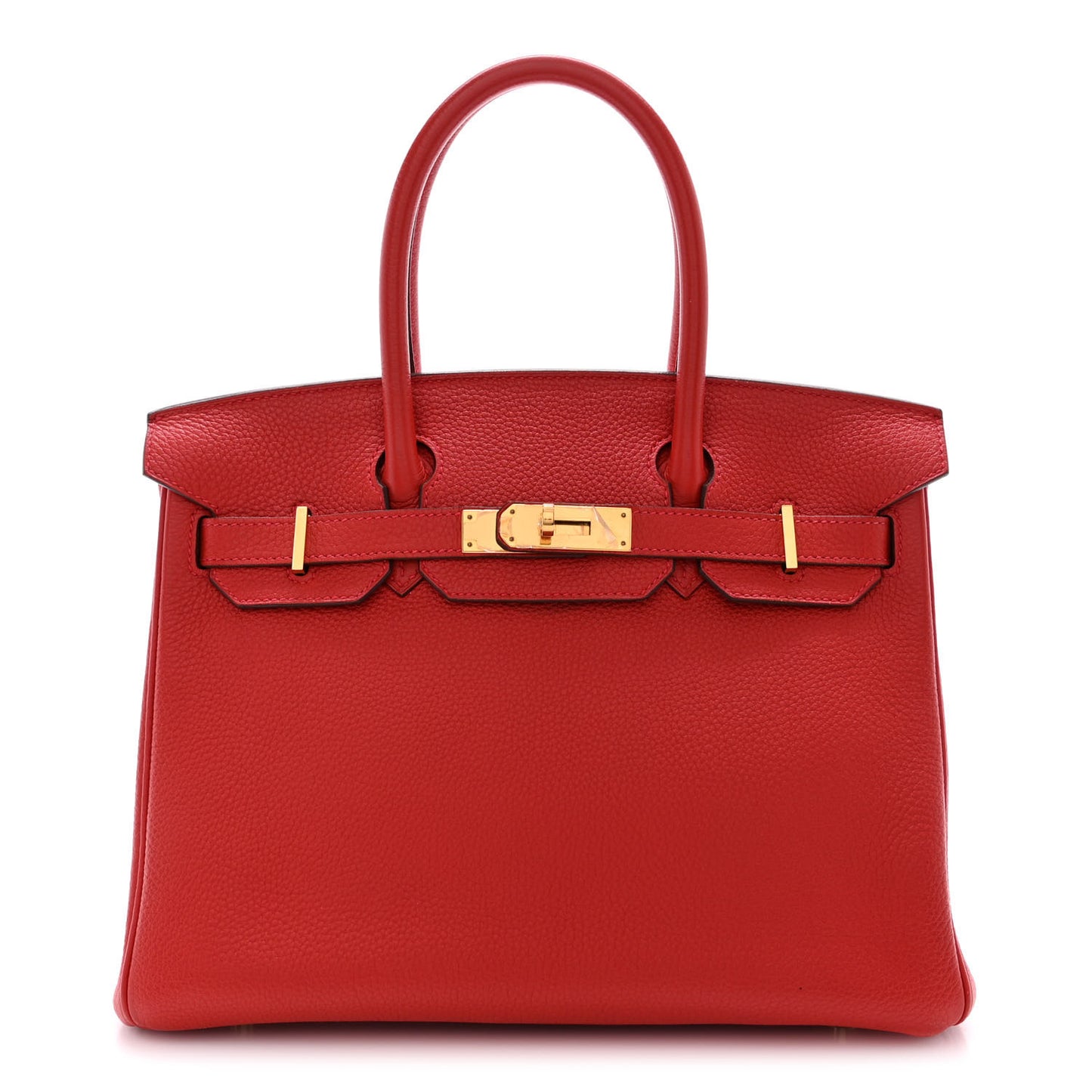 Togo Birkin 30 Rouge Casaque
