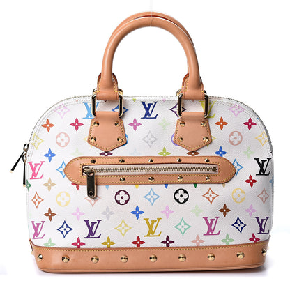 Louis Vuitton Monogram Multicolor Alma White 1 of 9