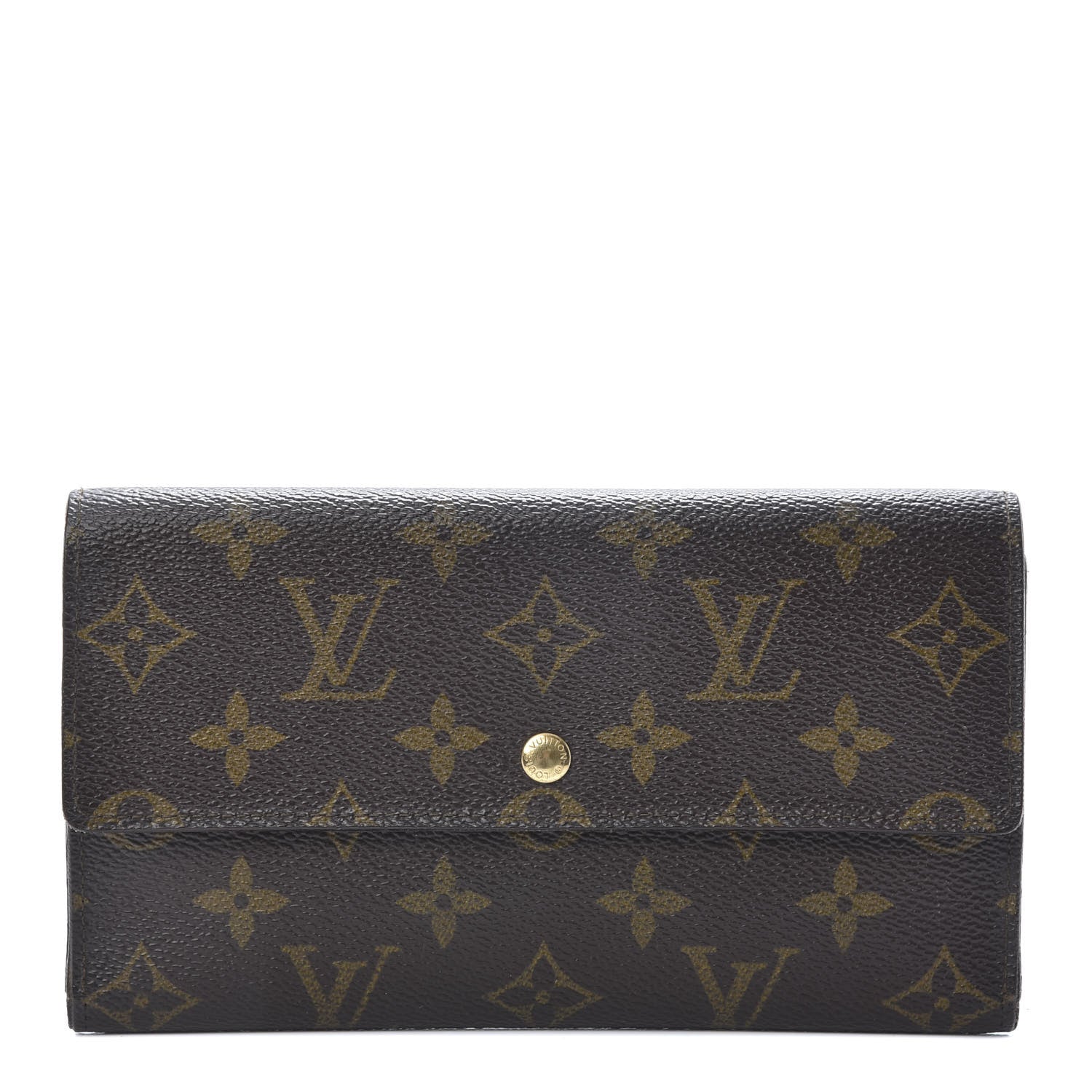 Louis Vuitton Monogram Porte Tresor International Wallet 1 of 17