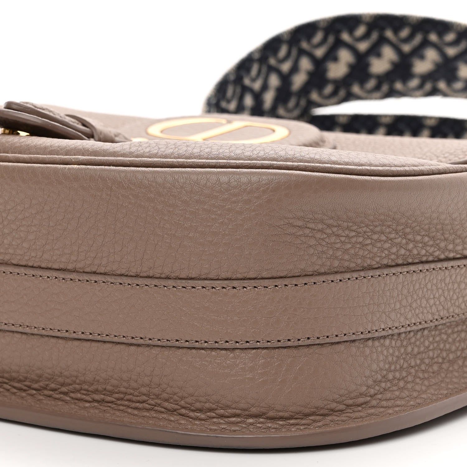Christian Dior Grained Calfskin Large Bobby Flap Warm Taupe 9 of 11
