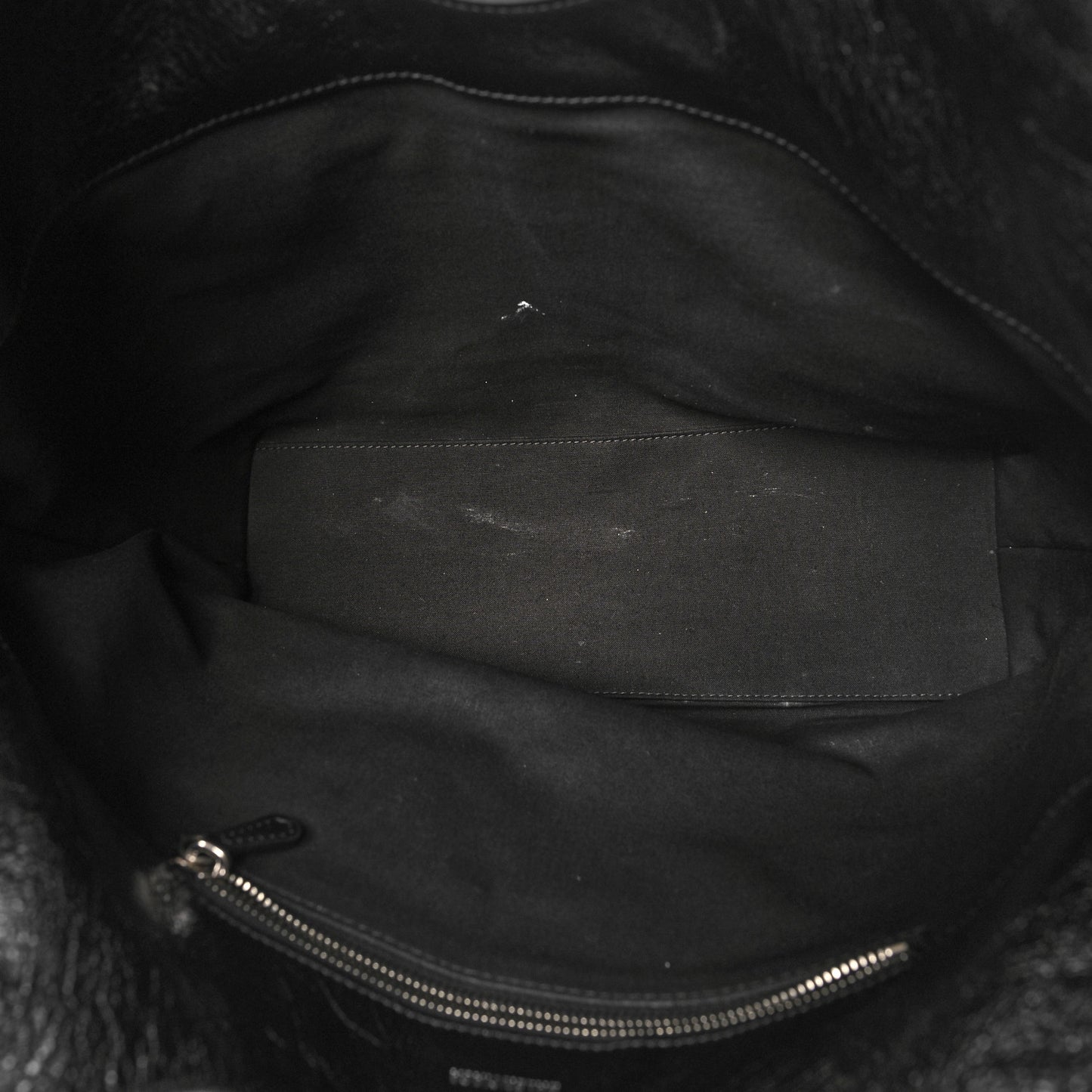 Agneau Arena Medium Le Cagole Carry All Bag Black