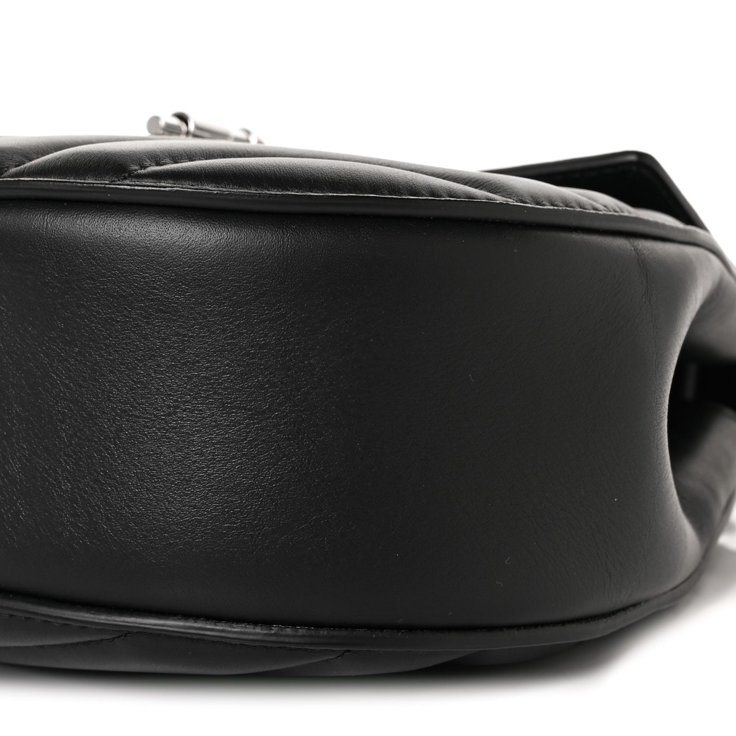 Chloe Calfskin Quilted Mini Drew Bijou Shoulder Bag Black 7 of 7