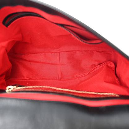 Christian Louboutin Calfskin Small Sweet Charity NV Shoulder Bag Black 5 of 9