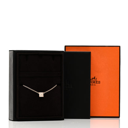 Hermes 18K Rose Gold Diamond Clou d'H Bracelet 5 of 5