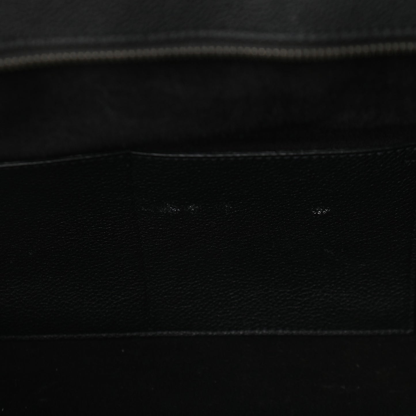 Grained Calfskin Medium Cabas Rive Gauche Black