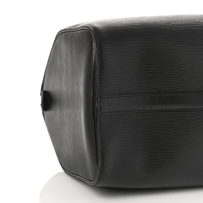 Louis Vuitton Epi Speedy 35 Black 8 of 9