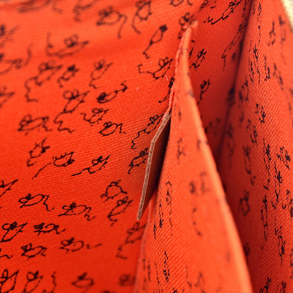 Louis Vuitton Catogram Neverfull MM GM Pochette Marron 6 of 6