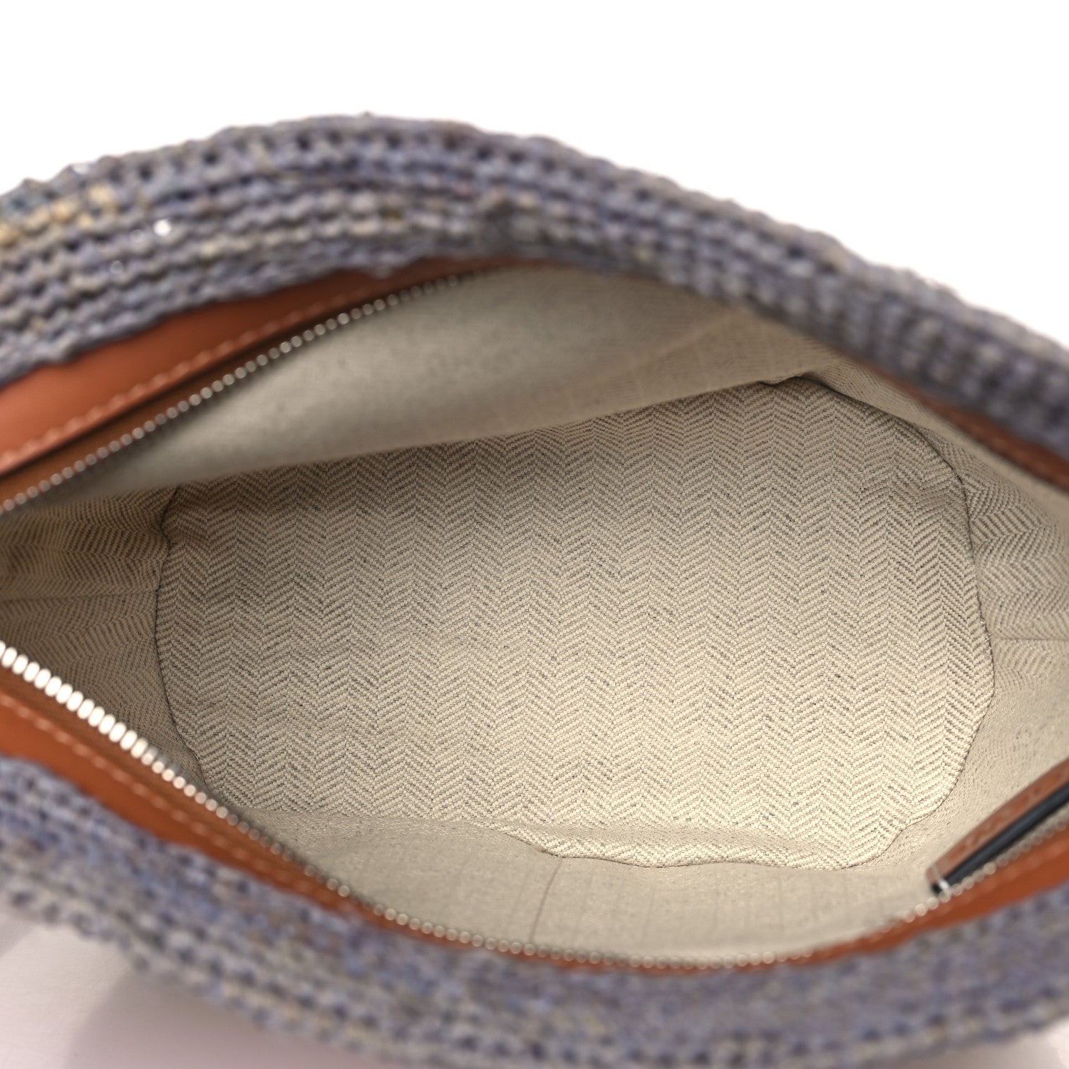 Loewe Raffia Paula's Ibiza Rainbow Crossbody Bag Tan 5 of 9
