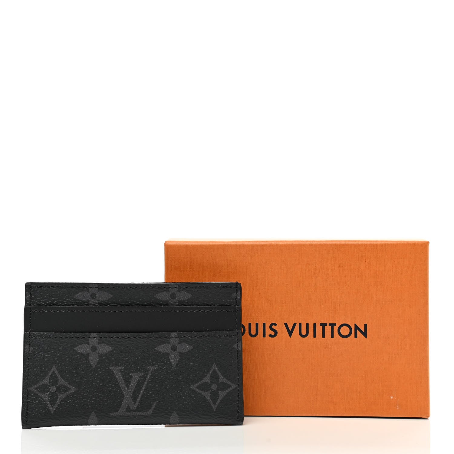 Louis Vuitton Monogram Eclipse Porte-Cartes Double Card Holder 6 of 6