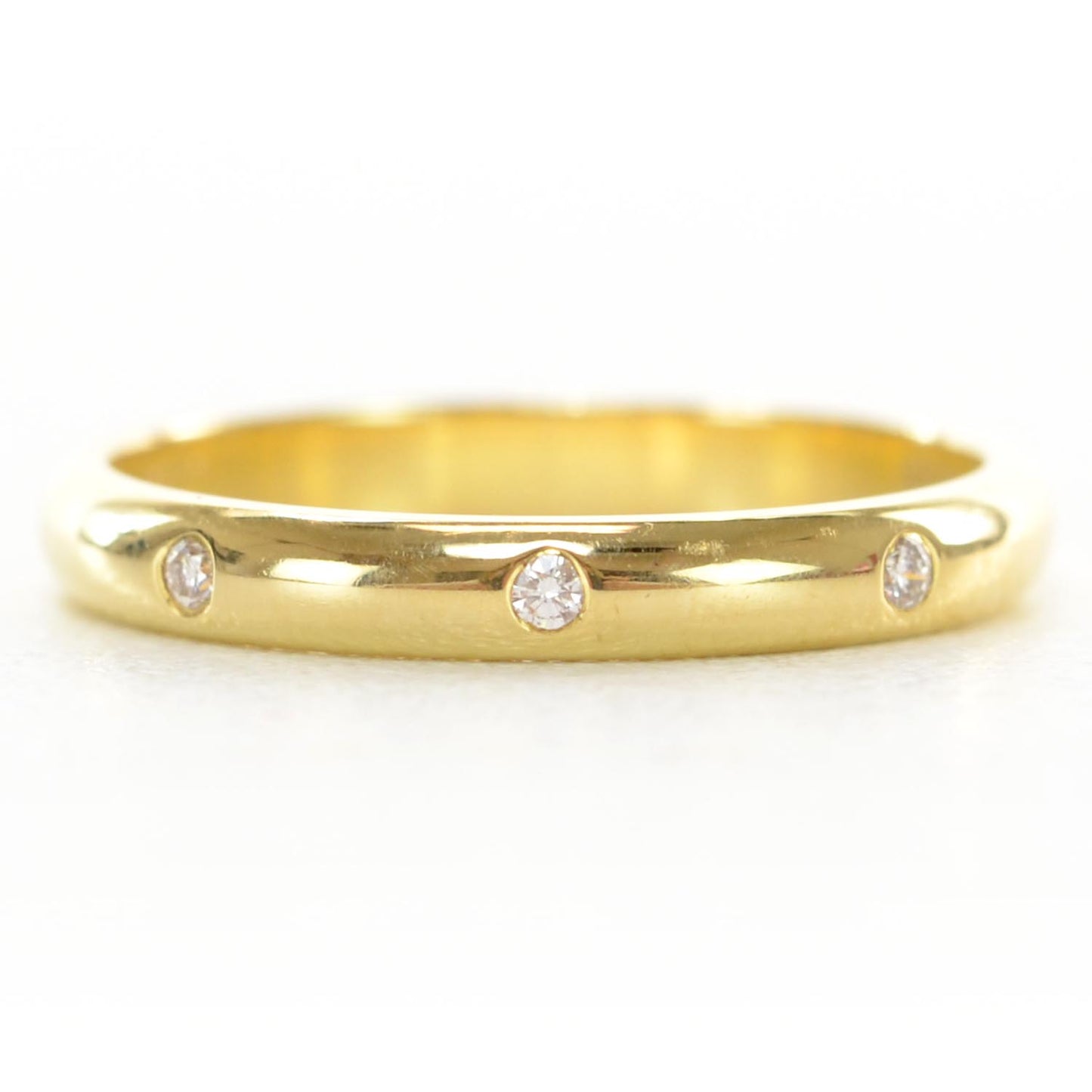 18k Yellow Gold Diamond Ring 51 5.75