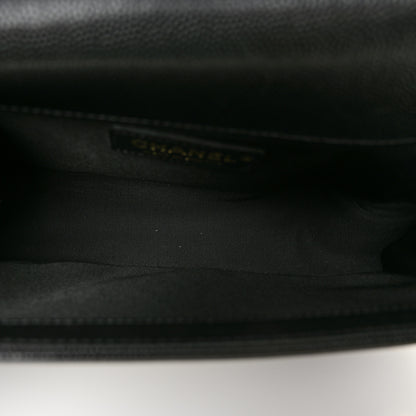 Chanel Caviar Quilted Medium Boy Flap Black 5 of 11