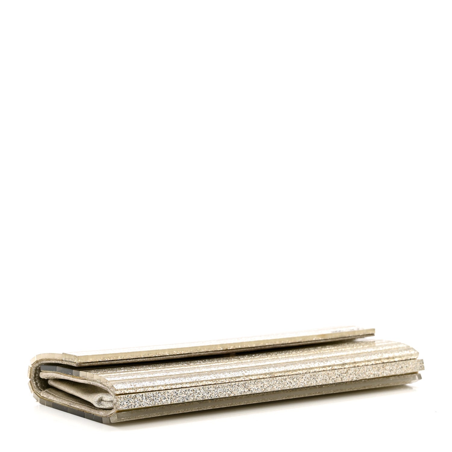 Jimmy Choo Acrylic Glitter Sweetie Clutch Champagne 3 of 8