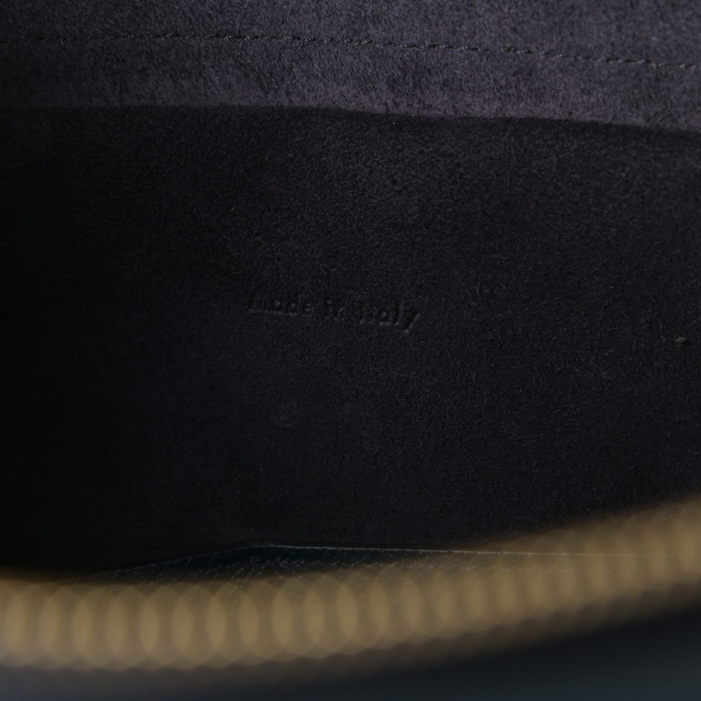 Grained Calfskin Mini Belt Bag Deepsea